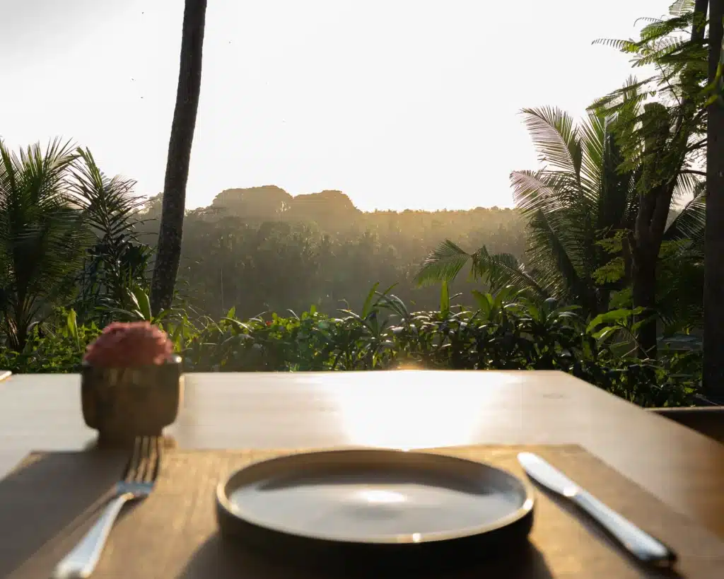 restaurant with jungle view in ubud (1)