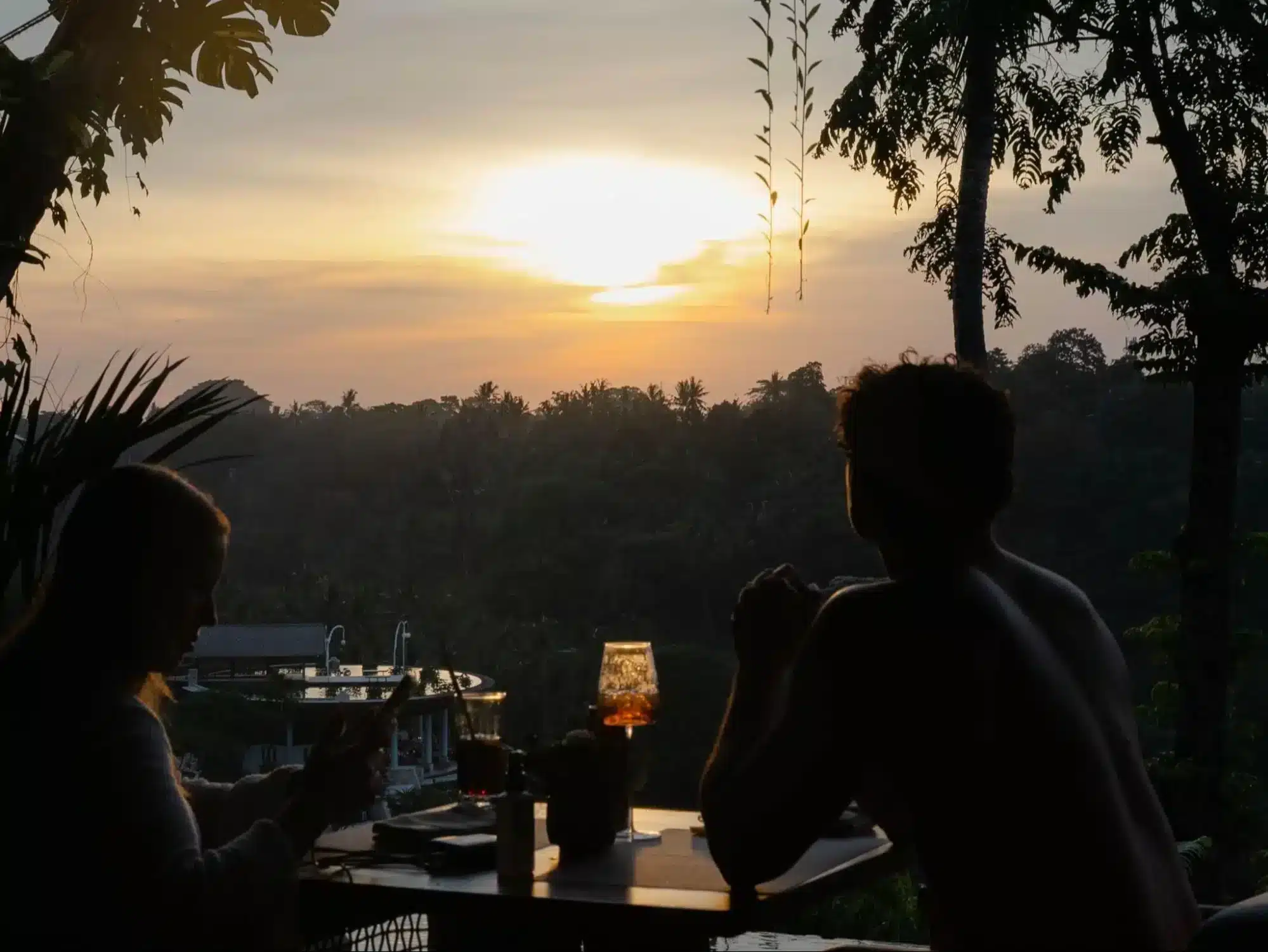 ubud sunset dinner