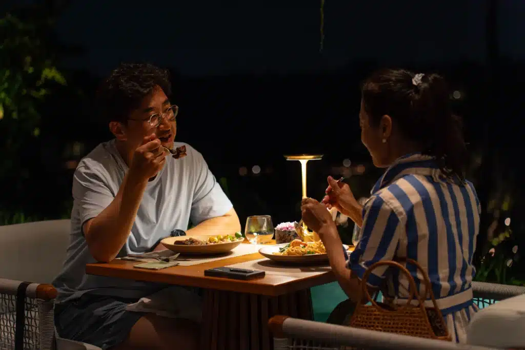 Dinner spot in ubud